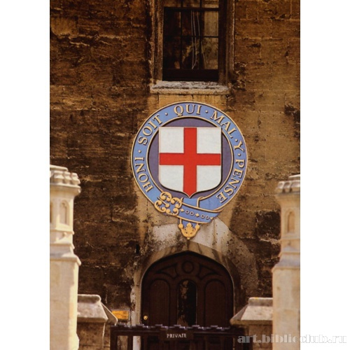 Виндзорский замок. Герб Ордена Подвязки