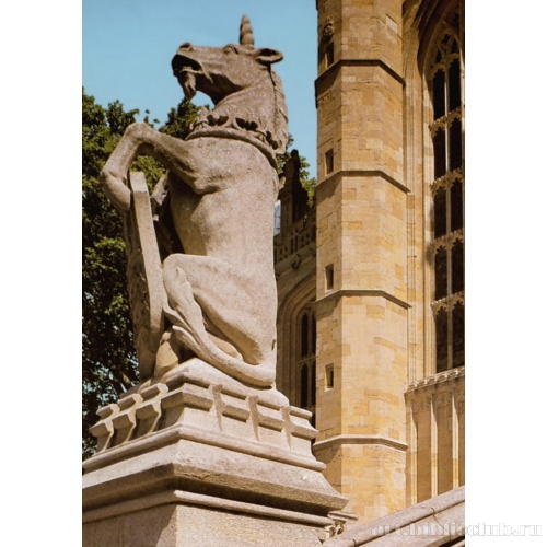 Виндзорский замок. Единорог — символ королевской власти