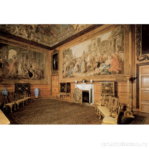 Виндзорский замок. Салон аудиенций королевы