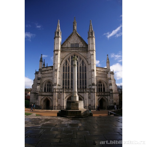 Винчестер. Западный фасад Винчестерского собора
