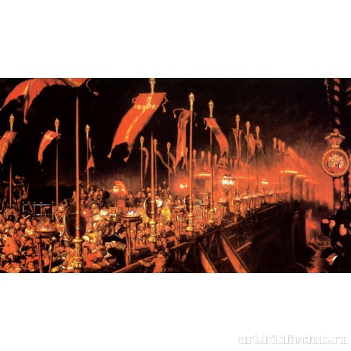 Лондонский мост в ночь свадьбы принца и принцессы Уэльских