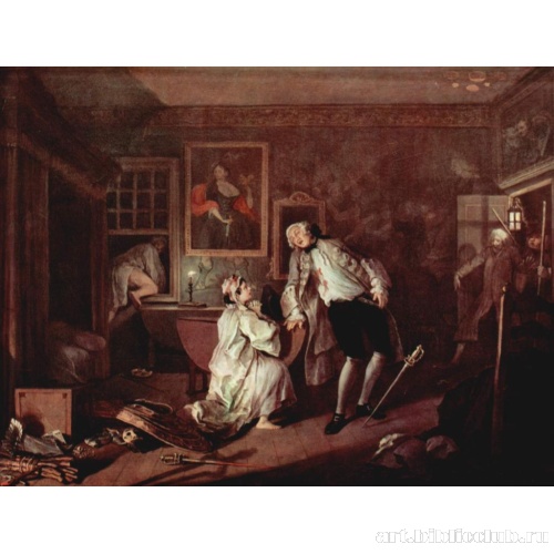 Цикл картин «Модный брак» [07]. Убийство графа