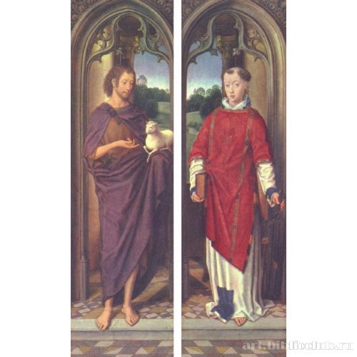 Иоанн Креститель и св. Лаврентий