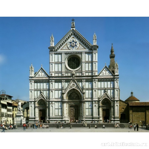 Базилика Санта Кроче. Фасад