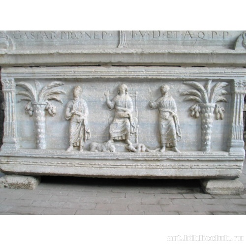 Саркофаг из Равенны. 90 псалом