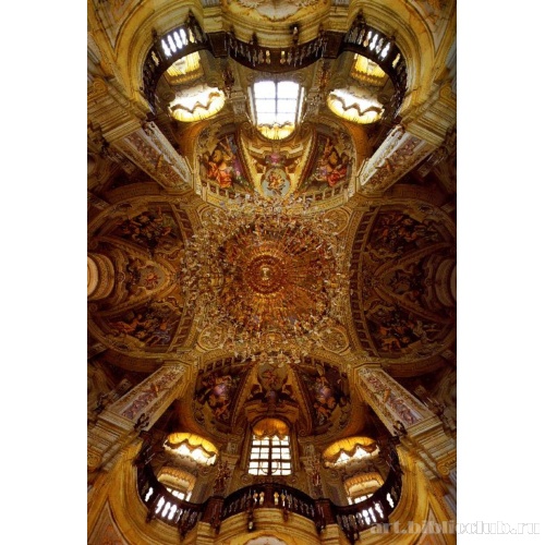 Замок Ступиниджи. Своды главного вестибюля