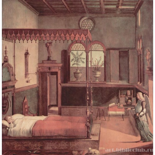 Цикл картин к житию св. Урсулы, сон святой