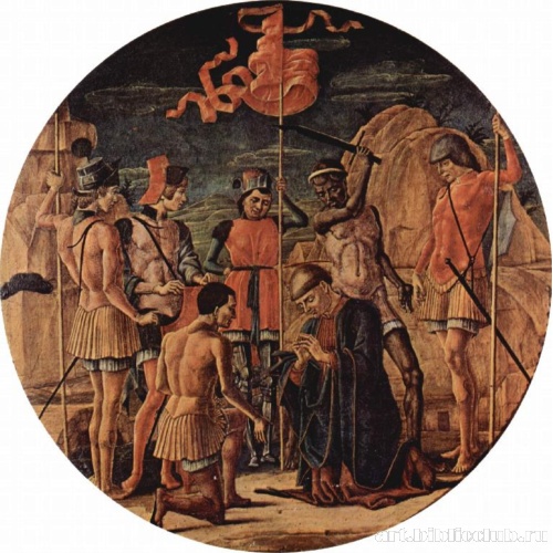 Алтарный образ св. Маврелия. Мученичество св. Маврелия