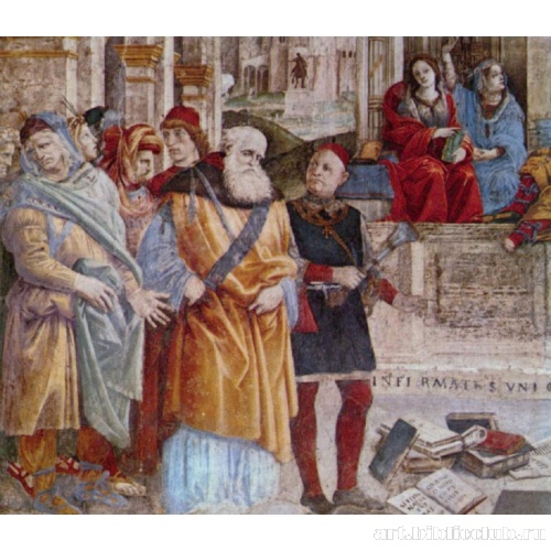 Св. Фома Аквинский и еретики. Фрагмент