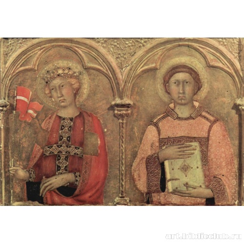 Алтарный образ из Пизы, пределла. Св. Урсула и Лаврентий