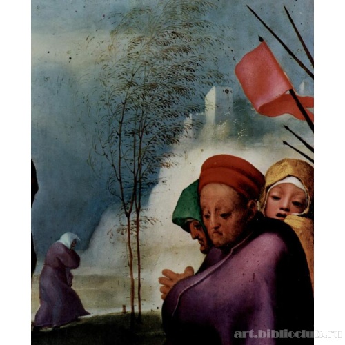 Св. Павел на троне, картина для алтаря. Деталь