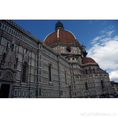 Санта Мария дель Фьоре. Кафедральный флорентийский собор. Деталь фасада