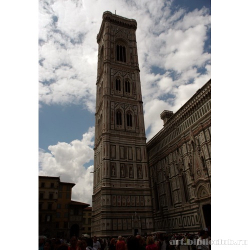 Санта Мария дель Фьоре. Кафедральный флорентийский собор. Колокольня Джотто