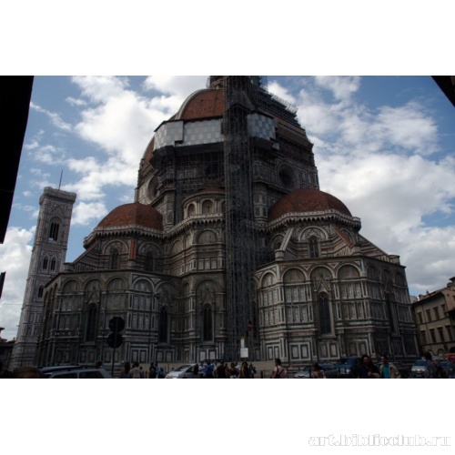 Санта Мария дель Фьоре. Кафедральный флорентийский собор. Фасад