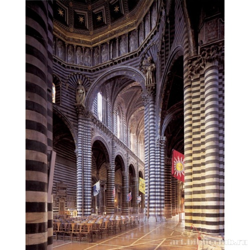 Собор в Сиене. Перекрестие трансепта