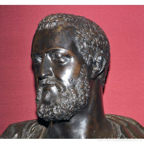 Бюст Козимо I Медичи. Фрагмент