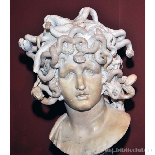 Мраморный бюст горгоны Медузы