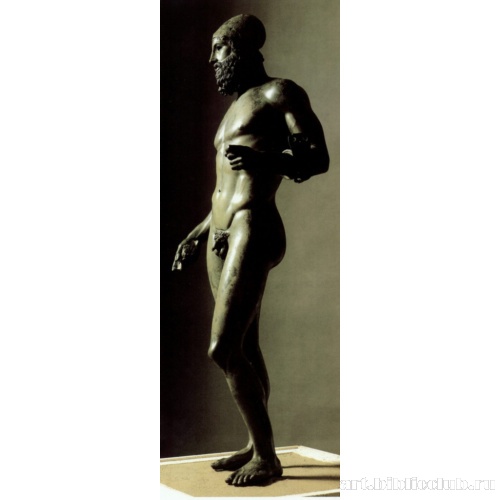 Бронза из Риаче, статуя В