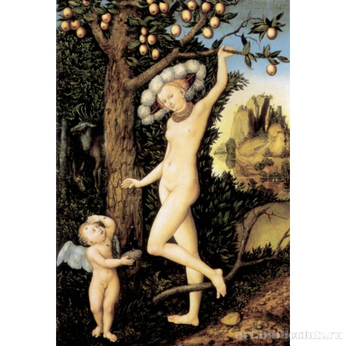 Венера и Купидон с медовыми сотами