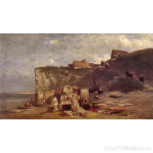 Женская купальня в Дьеппе