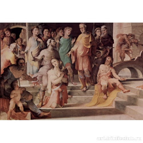 Жертва Селевкия Локридского. Фрагмент