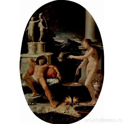 Медея и Ясон. Овал