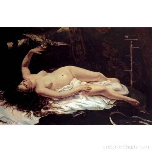 Женщина с попугаем