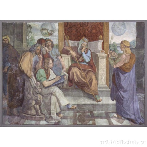 Фрески Каза Бартольди в Риме: Иосиф истолковывает сны фараона