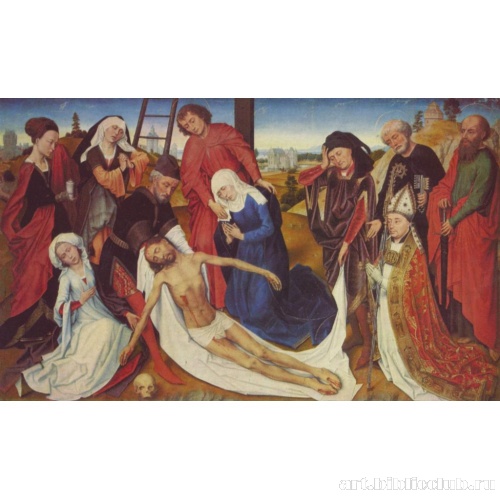 Снятие с креста с донатором Пьером де Раншикуром, епископом Аррасским