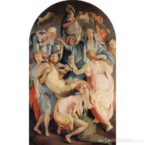 Снятие с креста. Алтарный образ из капеллы Каппони в церкви Санта Феличита