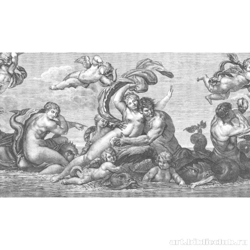 Триумф Галатеи. Фрагмент фрески во дворце Фарнезе