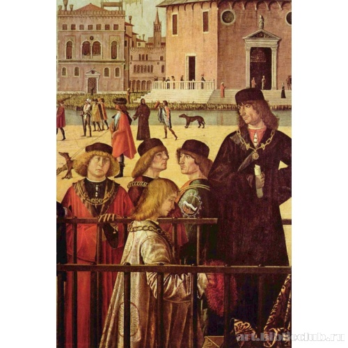 Легенда о Святой Урсуле: Прибытие послов