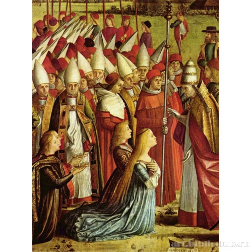 Легенда о Святой Урсуле: Встреча с папой Кириаком