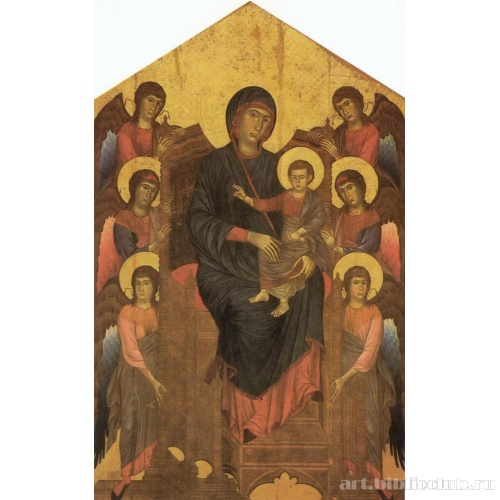 Мадонна с ангелами (алтарь из церкви Сан Франческо в Пизе)