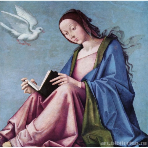 Дева Мария за чтением