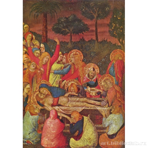 Погребение Христа (Середина трехчастного алтаря)