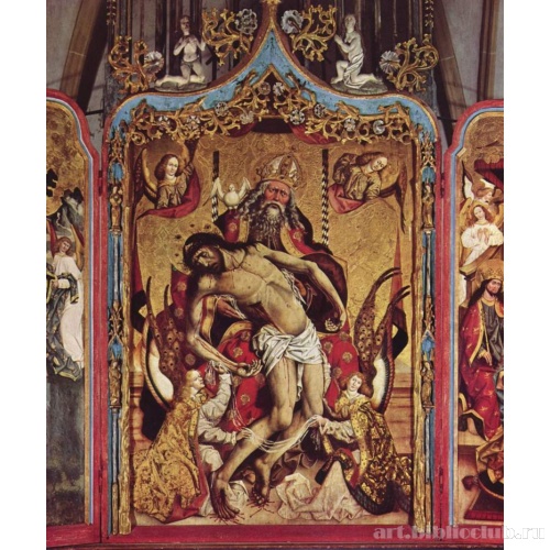 Главный алтарь: Престол милости