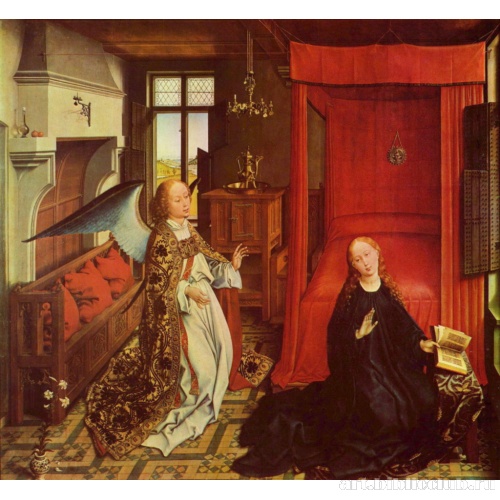 Благовещение (Центральная часть триптиха)