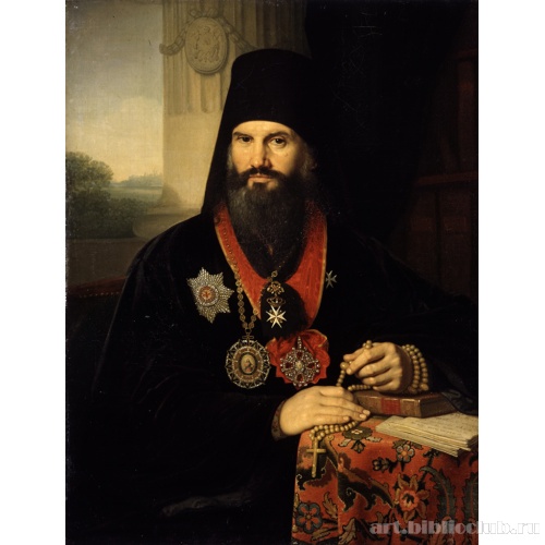 Портрет архиепископа Михаила (М. М. Десницкого)