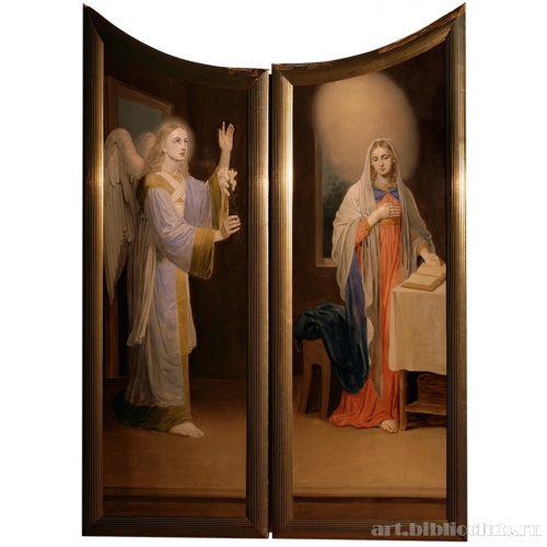 Благовещение. Створки царских врат