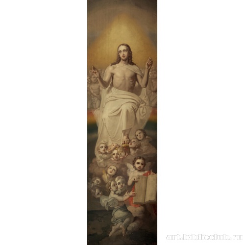 Спаситель в окружении ангелов