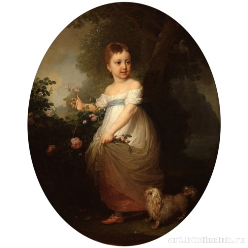 Портрет Е. А. Нарышкиной в детстве