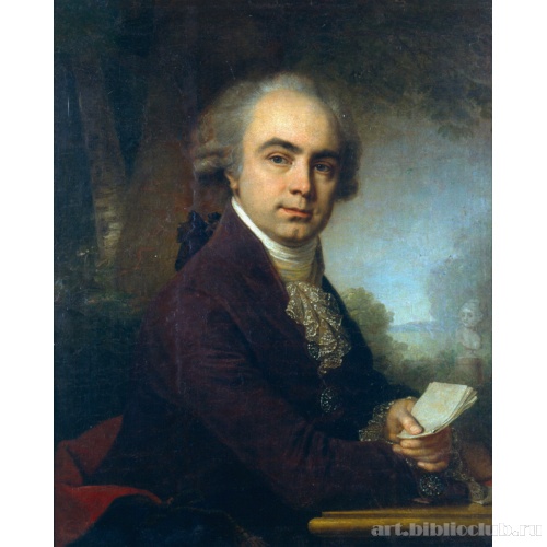 Портрет неизвестного в лиловом кафтане