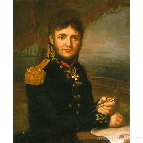 Портрет мореплавателя Ю. Ф. Лисянского